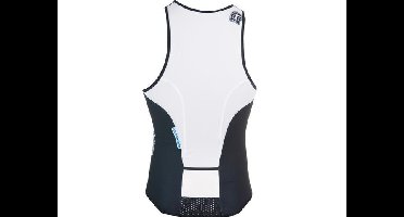 Bioracer Tri Top Zipper unisexpak voor triatlon met rits