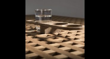 ARC 4-Glazen houder 36x8.5x6 cm