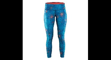 Craft Pulse tight spinningbroek lang blauw dames, M