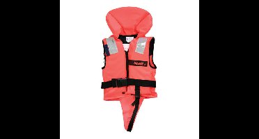 Lalizas Reddingsvest 100N kinder oranje met kruisband, peuter (10-20 kg)