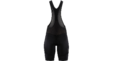 Craft Essence Bibshort fietsbroek kort zwart dames, L