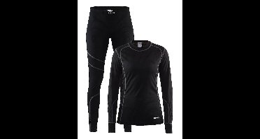 Craft Baselayer Thermoset W zwart dames, M