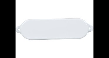 Majoni Flatfender stootwil 45x12x6 cm, wit