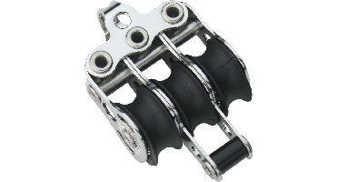Viadana Micro 3-schijfs blok 6mm met hondsvot