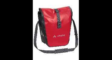 Vaude Aqua front voortassen voor fiets rood