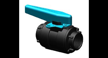 TruDesign Kogelkraan 25 mm (1 inch) BSP schroefdraad kunststof