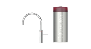 Quooker Fusion Round Combi met Combi reservoir voor 7 liter en koud waterleiding