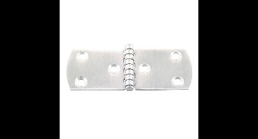 Marinetech Scharnier 100 x 40 mm A4-AISI 316 RVS