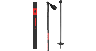 Scott Aluguide toerski stokken 105-140 cm zwart/rood