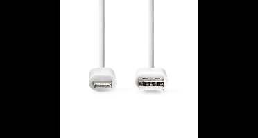 Nedis Lightning kabel van Apple Lightning 8-Pins naar USB-A Male