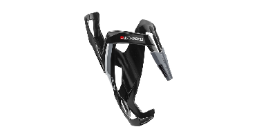 Elite Custom Race+ Glossy bidonhouder zwart met wit