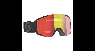 Scott Shield Light Sensitive Skibril - Zwart/Rood