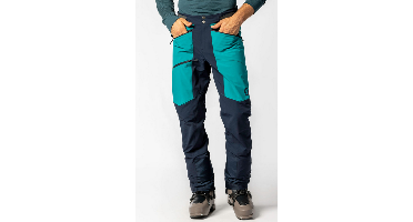 Scott Explorair Softshell Pro Skibroek Heren - Blauw/Groen, XL