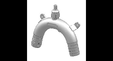 TruDesign Beluchter 25 mm wit kunststof