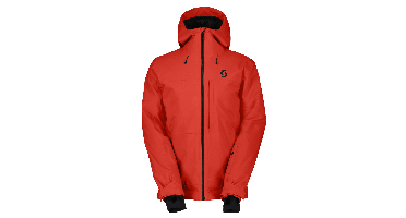 Scott Ultimate Dryo 10 Ski Jas Heren Rood, XL