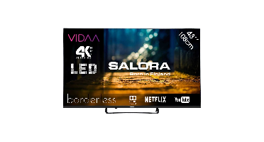 Salora 43XUV3300 Ultra HD 4K LED televisie met Smart TV
