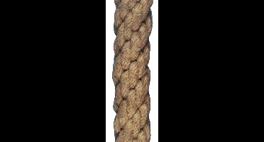 Seilflechter Natuurlijk Hennep handrailing/trapleuning touw (per meter), 34 mmØ