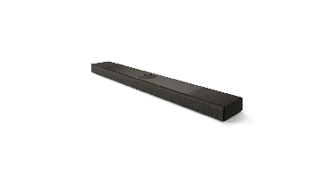 Kef XIO Soundbar zwart met Dolby Atmos Surround en Smart functies