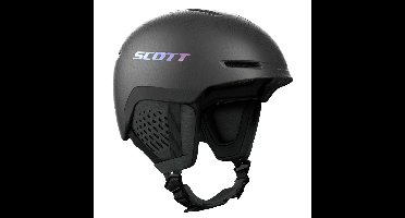 Scott Track Plus Skihelm - Graniet/Grijs, 55-59 cm