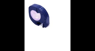 Huismerk Label Tape voor Dymo 91204 - Zwart op Groen | 12 mm x 4 m | S0721640 - 1 stuk