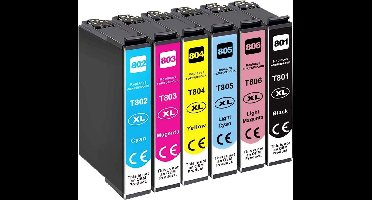 Huismerk Cartridges Epson T0807 - Inktkenners