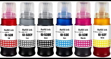 Huismerk Canon GI-53 Navulflessen - Inktkenners