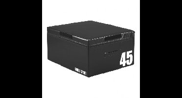 Zachte plyobox zwart 45 cm