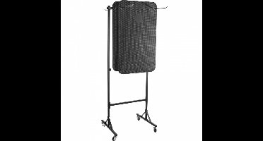 Yogamat 101 x 60 x 1 cm - Set van 2 inclusief Standaard