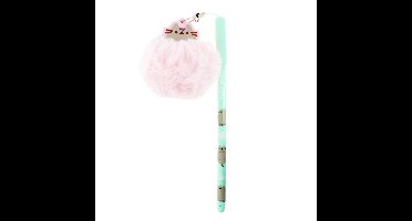 Pusheen balpen met pompom hanger