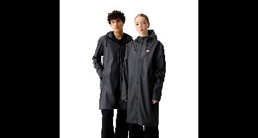 Hunter Jas Unisex - Andrea PU Raincoat Zwart XXL