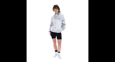 Hunter Jas Unisex - Unisex Silver Play Packable Shell Rain Jacket Zilver L