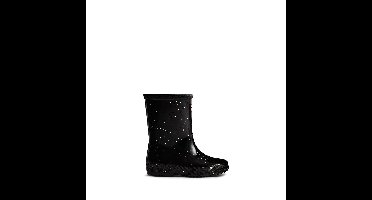 Hunter Regenlaarsjes Unisex - Kids First Giant Glitter Boots Zwart 25