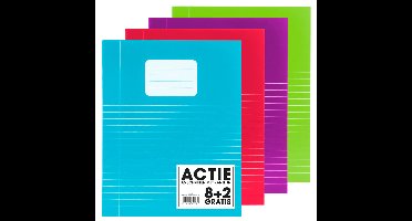 Schrift soho trend a5 lijn 80 pagina's 70gr 8+2