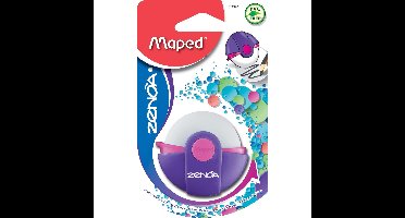 Maped gum Zenoa, geassorteerde kleuren, blister van 1 stuk