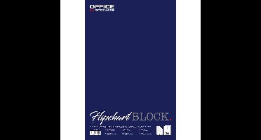 OFFICE products flip-overblok, 65 x 100 cm, geruit, 20 vel