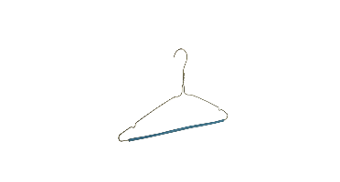 Draad/stomerijhanger 2,3mm ink en mousse