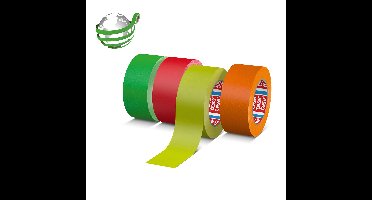 tesa textieltape, 19 mm x 25 m, neon roze