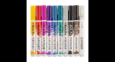 Brushpen talens ecoline set 10 stuks handlettering
