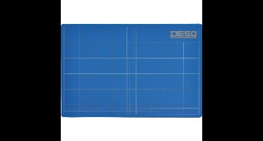 Desq snijmat, 3-laags, blauw, ft 30 x 45 cm