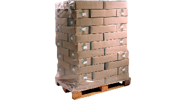 Krimphoes | 125my | 127x88x210cm | op rol | lDPE | transparant