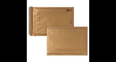 Bong AirPro luchtkussenenveloppen, ft 180 x 265 mm, met stripsluiting, doos van 100 stuks, bruin