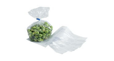 Zak | Zijvouwzak | LDPE | 14/ 4x32cm | 20my | transparant | 1000 stuks