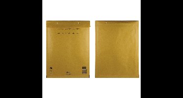 Bong AirPro luchtkussenenveloppen, ft 270 x 360 mm, met stripsluiting, doos van 100 stuks, bruin