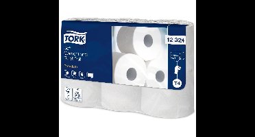 Tork toiletpapier Traditional, 2-laags, T4 Premium, wit, pak van 6 rollen