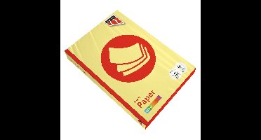 Kopieerpapier quantore colour a4 80gr geel