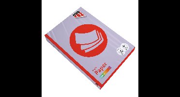 Kopieerpapier quantore colour a4 80gr lila | 5 stuks