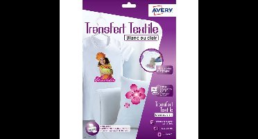 T-shirt transfer avery c9405-8 a4 8vel