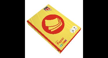 Kopieerpapier quantore colour a3 80gr zwavelgeel | 5 stuks