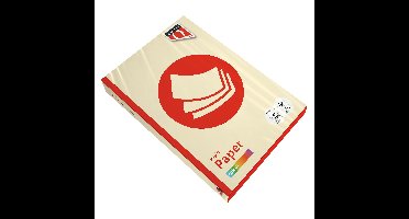 Kopieerpapier quantore colour a4 160gr ivoor | 5 stuks