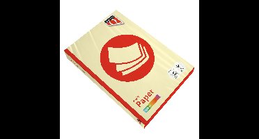 Kopieerpapier quantore colour a3 120gr kanariegeel | 5 stuks